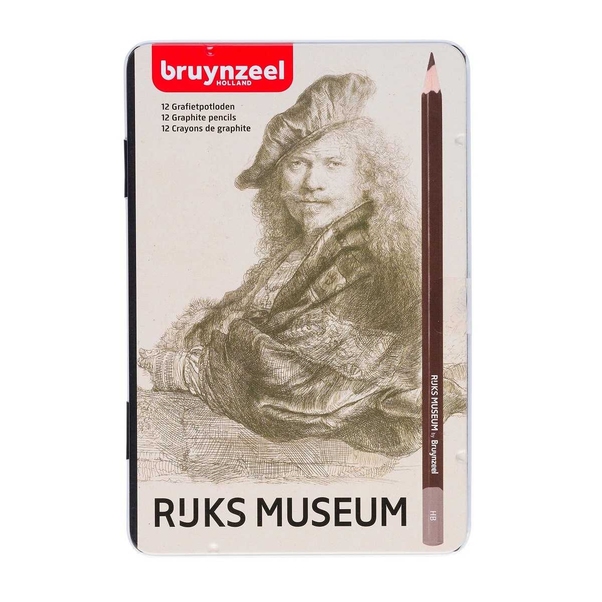 Bruynzeel Dutch Masters - 12 grafietpotloden Rembrandt van Rijn
